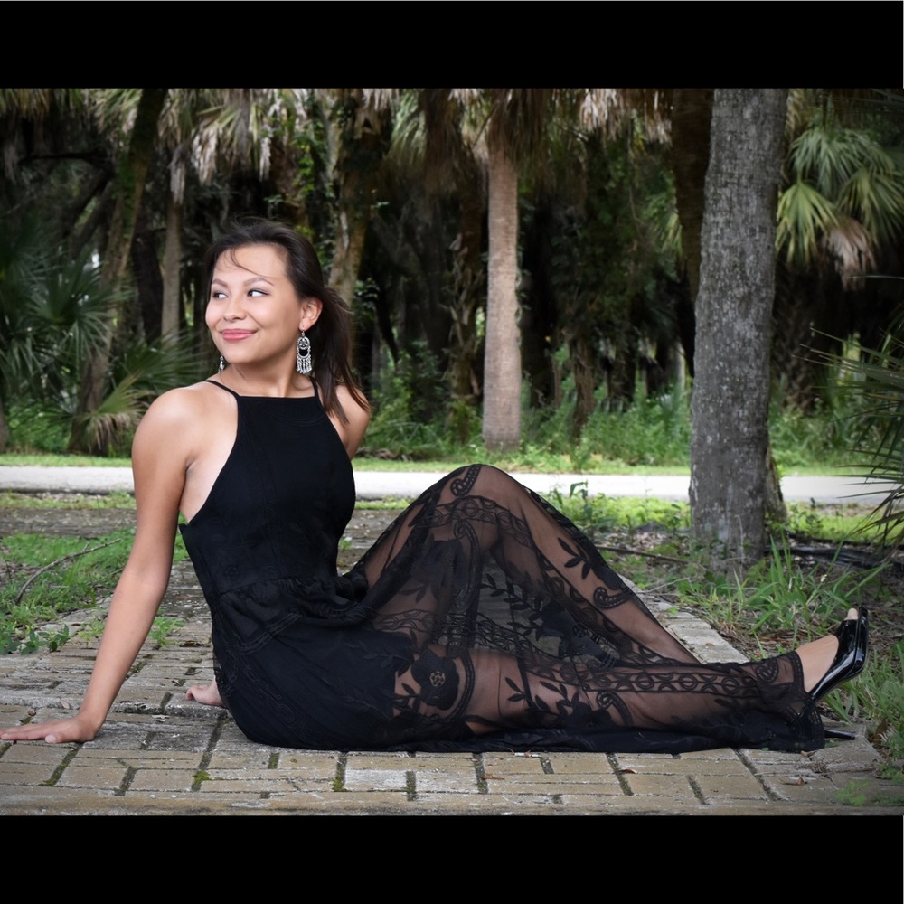 Make A Statement Halter Dress